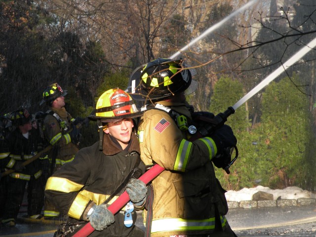 December 31,2008  
411 Bedford Road Firefighter Sordellini backing up his father